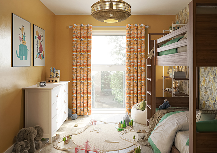 Wild West, Sunset - Made to Measure Curtains - Image 14